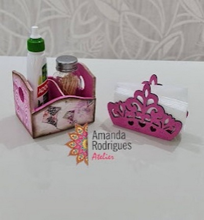 Porta guardanapo e Porta Ado�ante